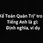 Quản Trị Học Dịch Tiếng Anh Là Gì